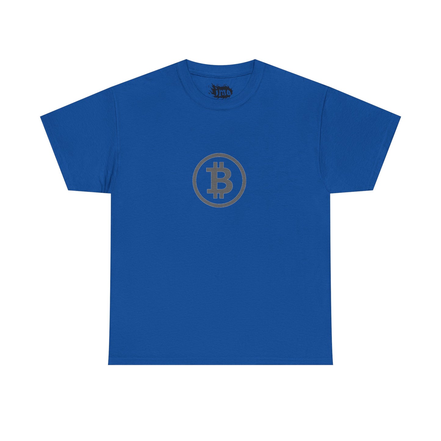 CRYPT-o-KEEPER - BTC - Unisex Heavy Cotton Tee with Minimalist Design - Perfect for Everyday Wear