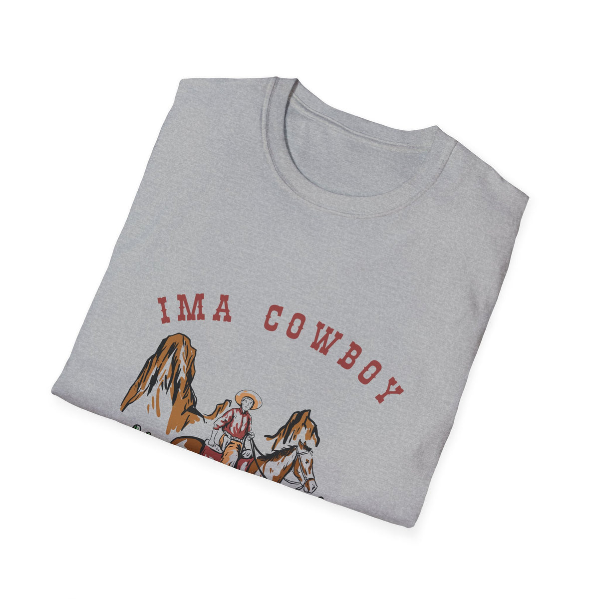 Cowboy - Unisex Softstyle T-Shirt
