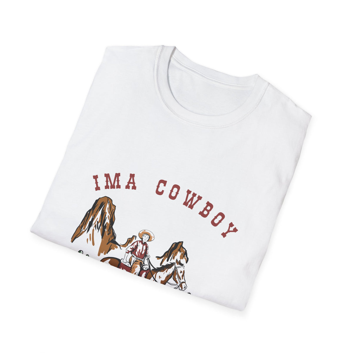 Cowboy - Unisex Softstyle T-Shirt