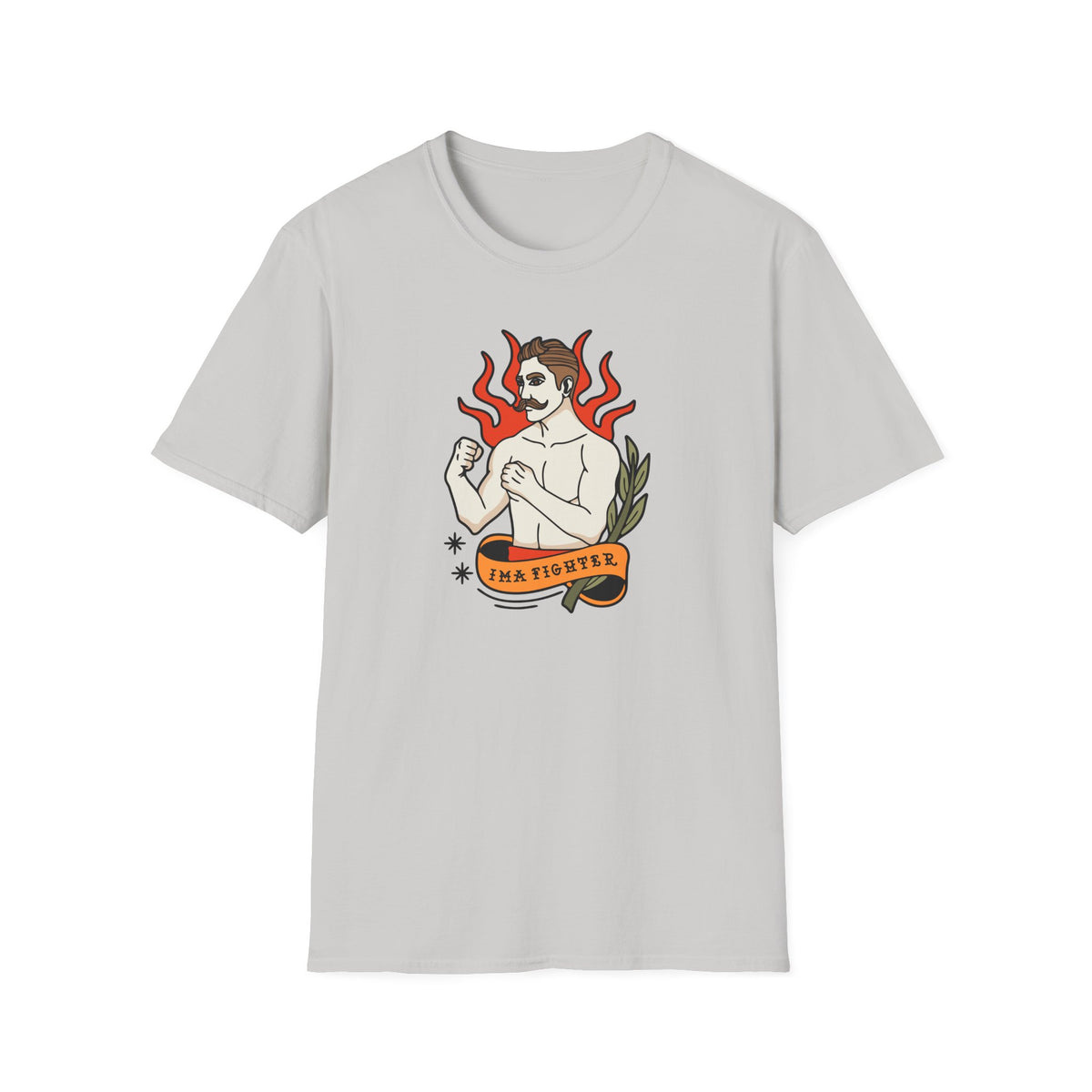Fighter 1 - Unisex Softstyle T-Shirt