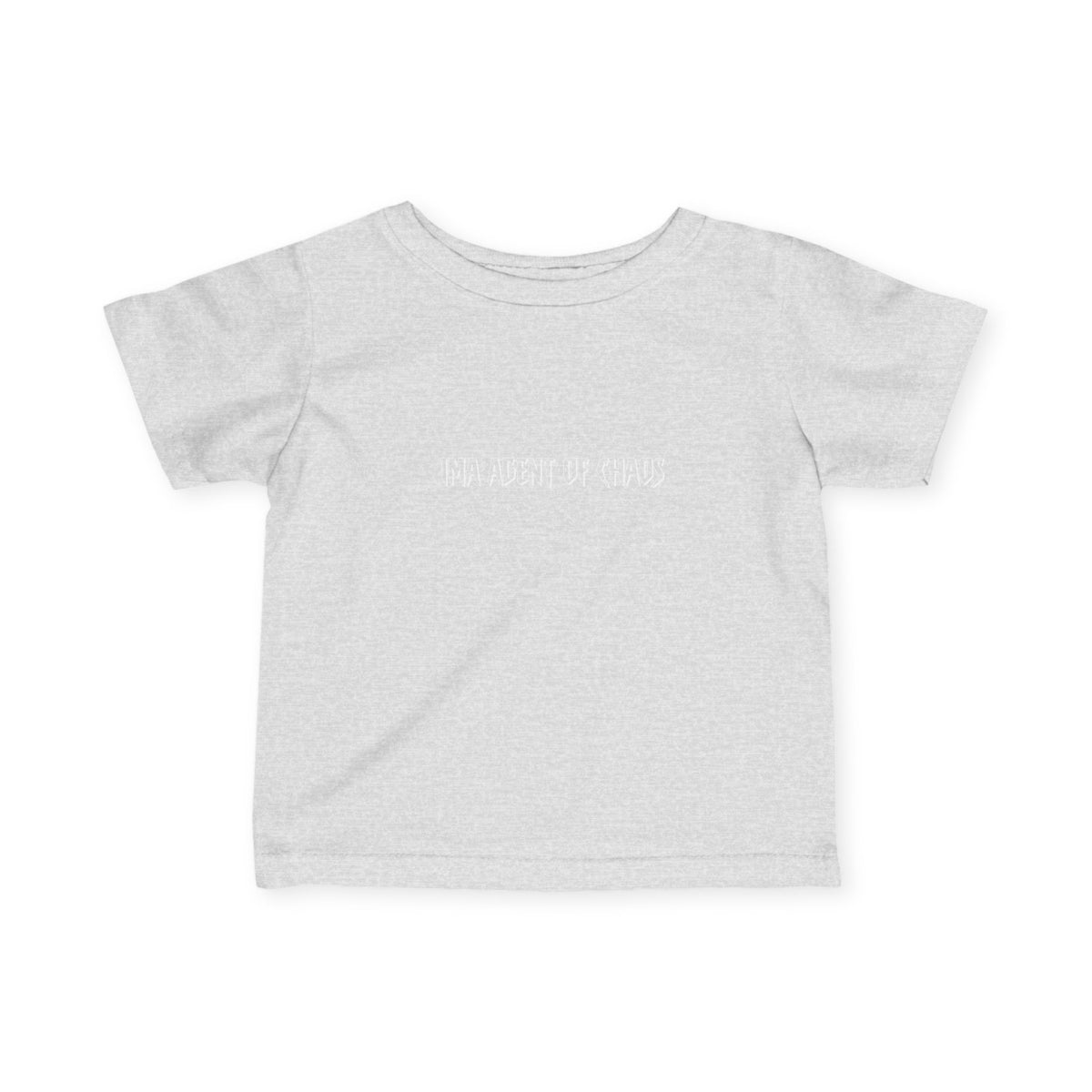 Agent of Chaos - wht - txt - Infant Fine Jersey Tee