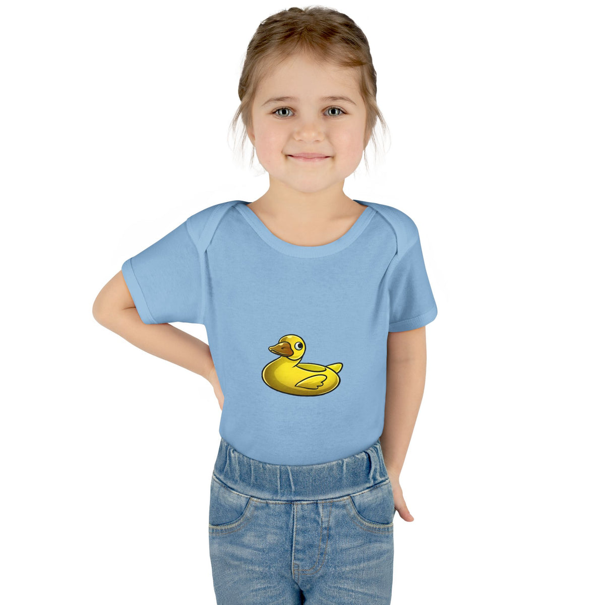 Duck - Infant Baby Rib Bodysuit