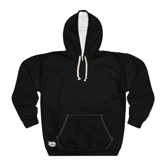 Snowboarder - wht - Unisex Pullover Hoodie (AOP)