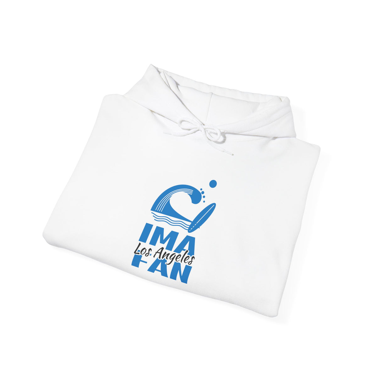 IMA Fan Los Angeles Surf Alt - Unisex Heavy Blend™ Hooded Sweatshirt