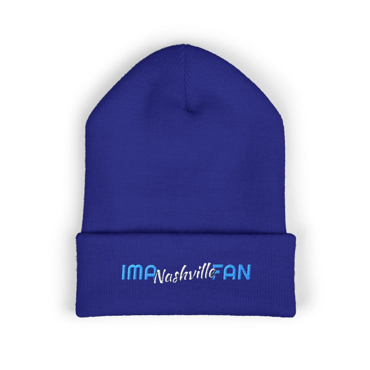 IMA Fan Nashville - Embroidered Cuffed Beanie