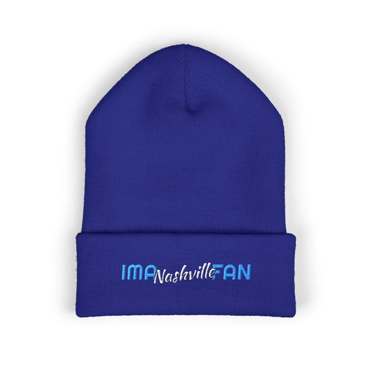IMA Fan Nashville - Embroidered Cuffed Beanie
