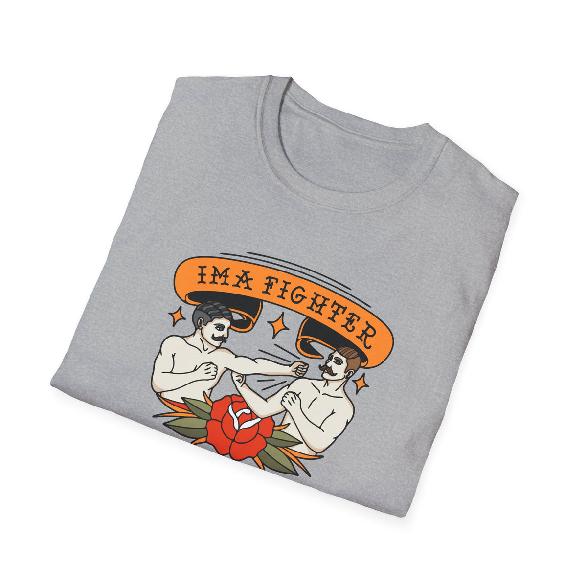 Fighter 2 - Unisex Softstyle T-Shirt