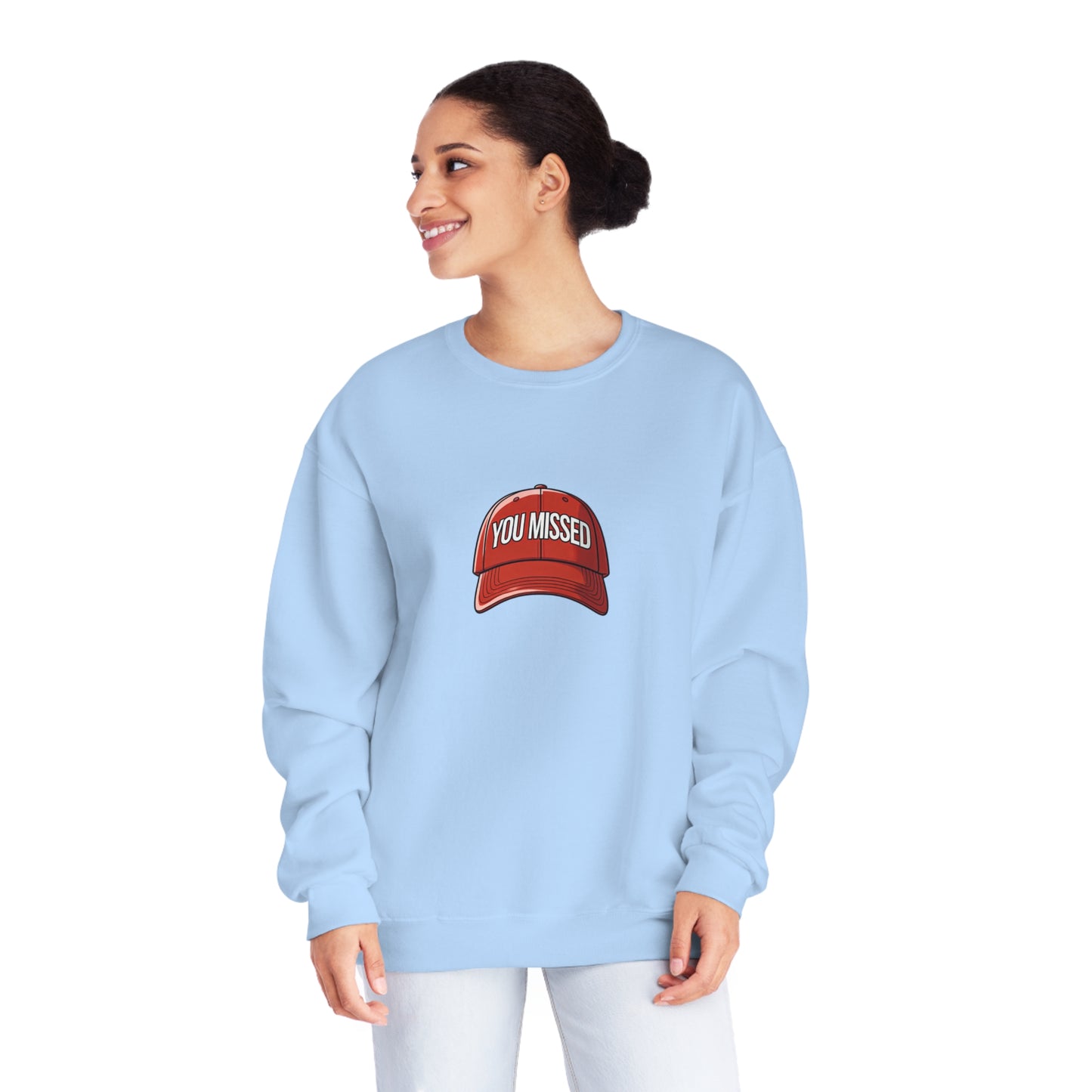 You Missed - Brunette - Unisex NuBlend® Crewneck Sweatshirt