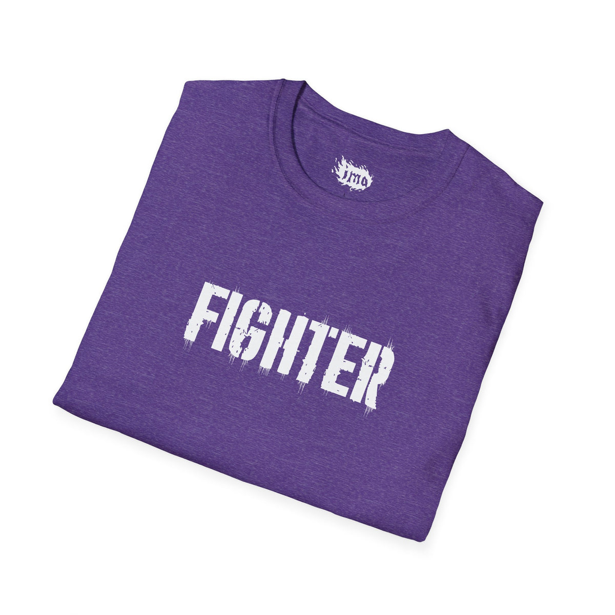 IMA Fighter – Purple Pancreatic Cancer Awareness Text Tee