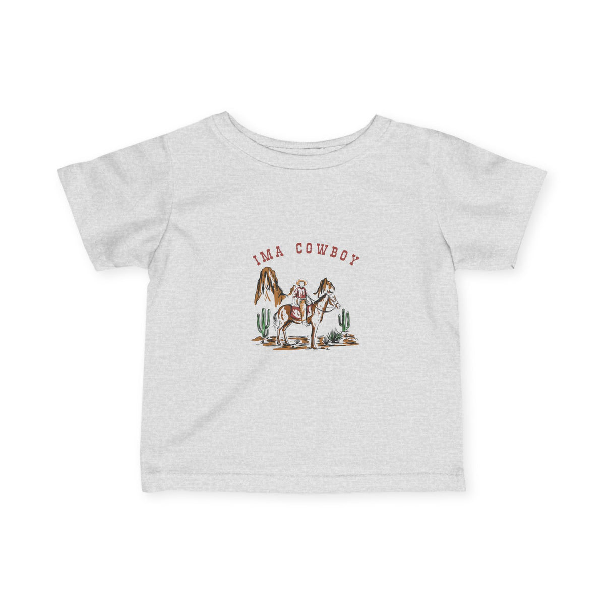 Cowboy - Infant Fine Jersey Tee