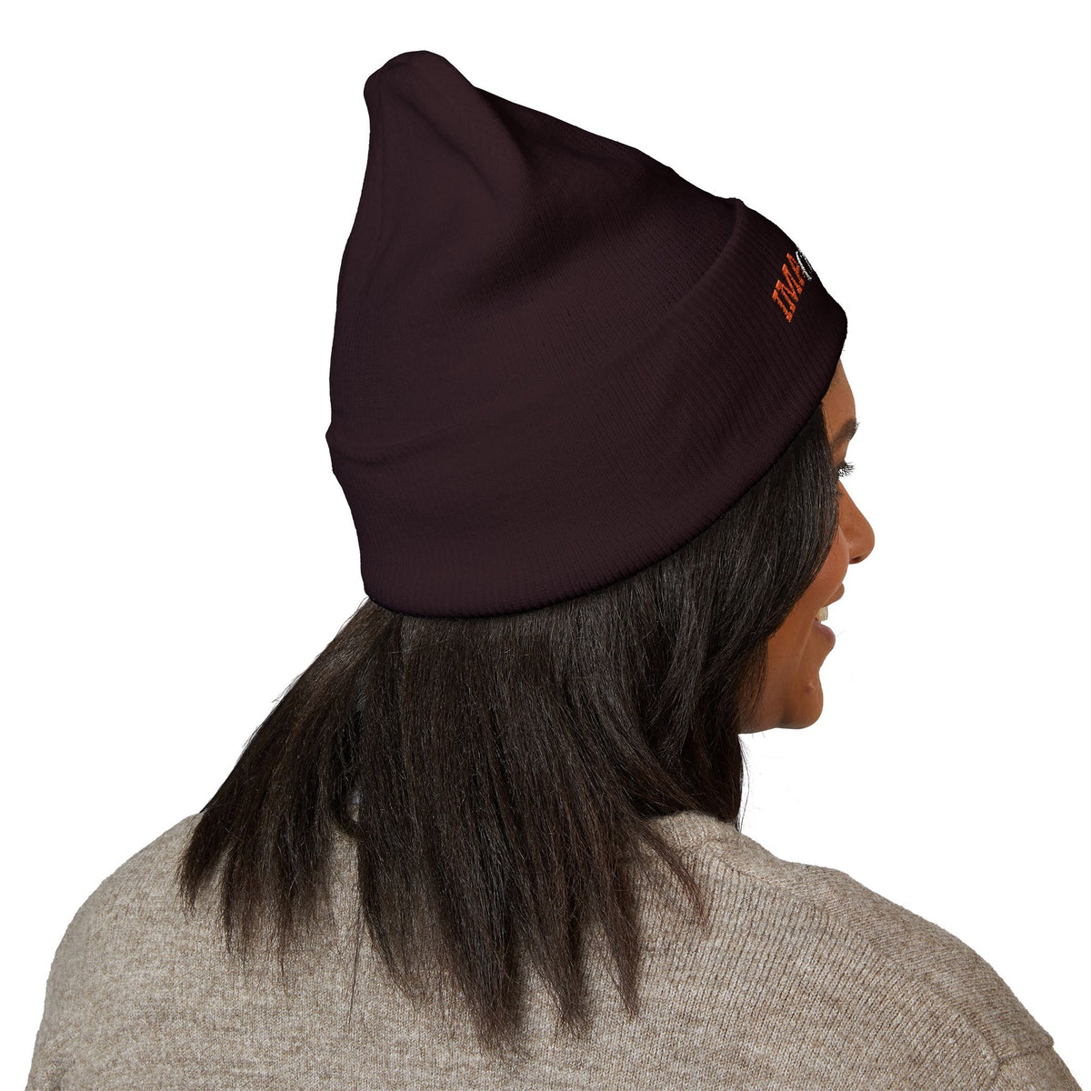 IMA Fan Cleveland - Embroidered Cuffed Beanie
