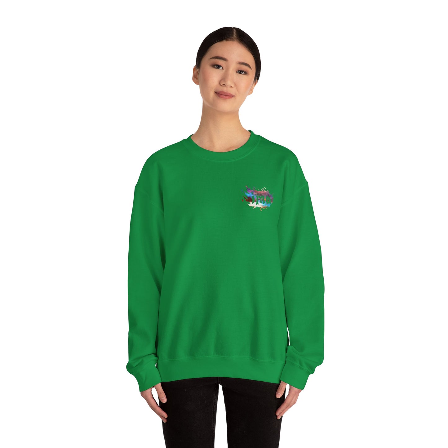 Logo - clr - Unisex Heavy Blend™ Crewneck Sweatshirt