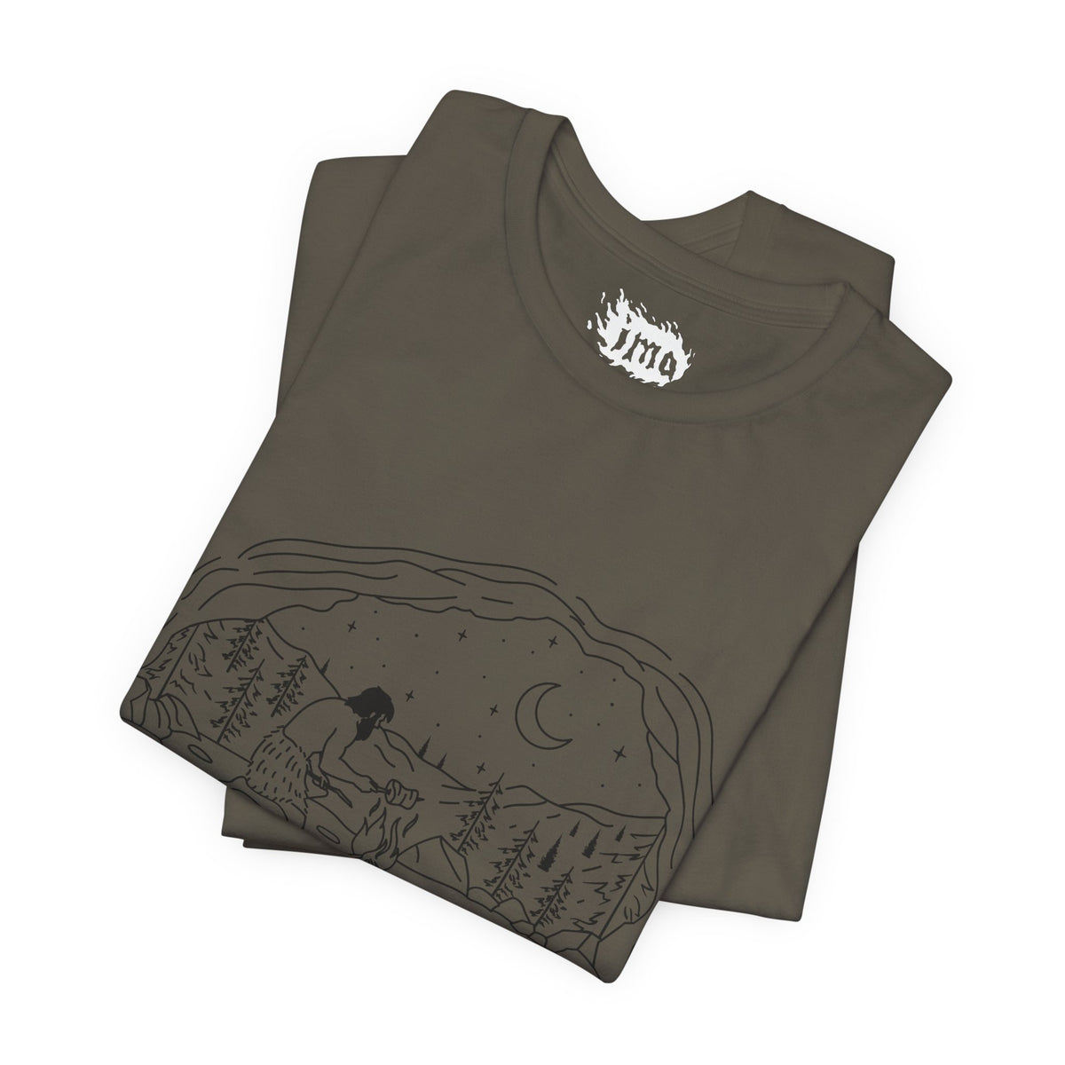 Caveman - blk - Unisex Jersey Short Sleeve Tee