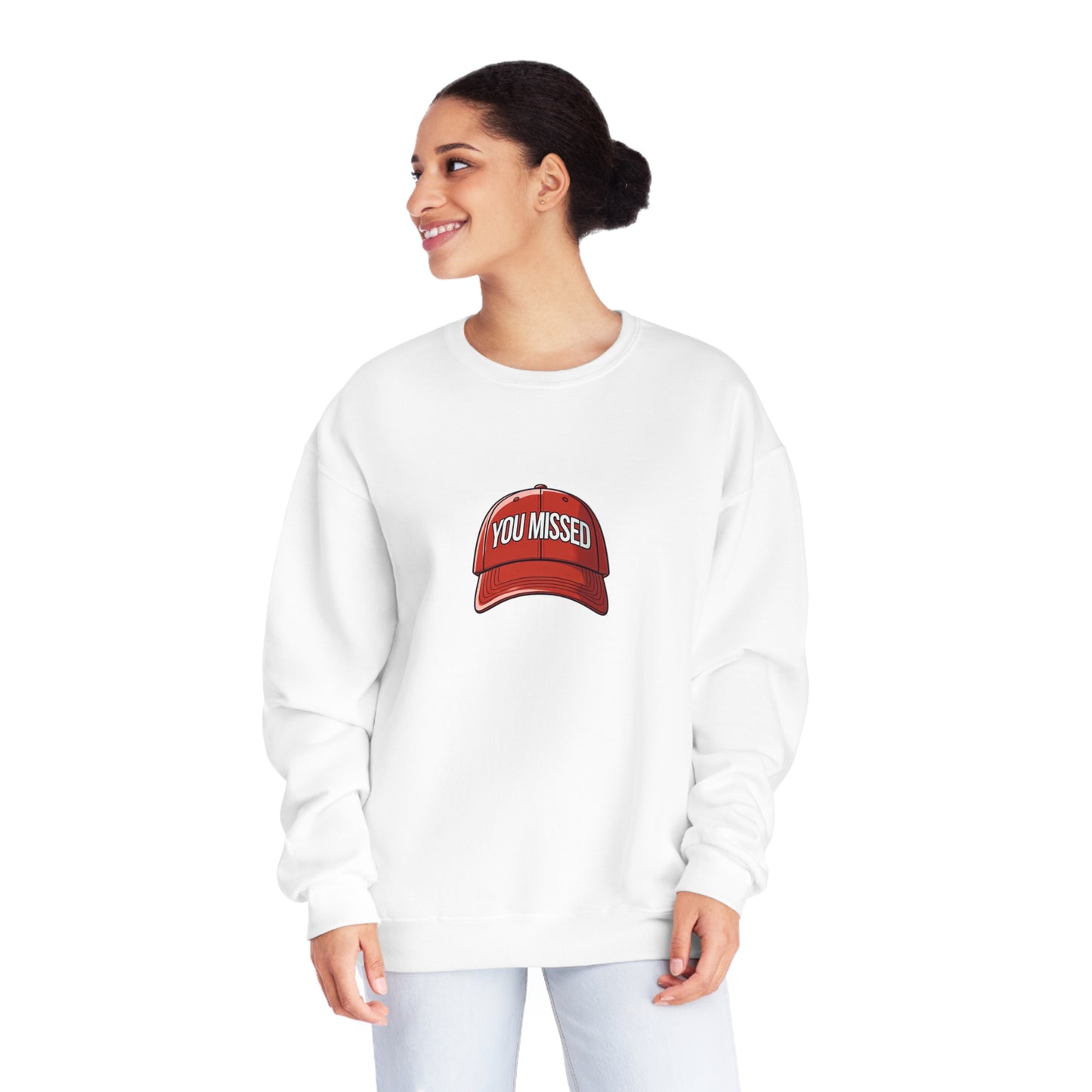 You Missed - Brunette - Unisex NuBlend® Crewneck Sweatshirt