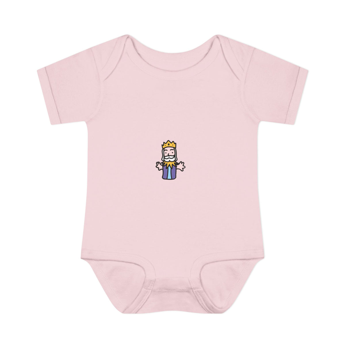 Little King - Infant Baby Rib Bodysuit