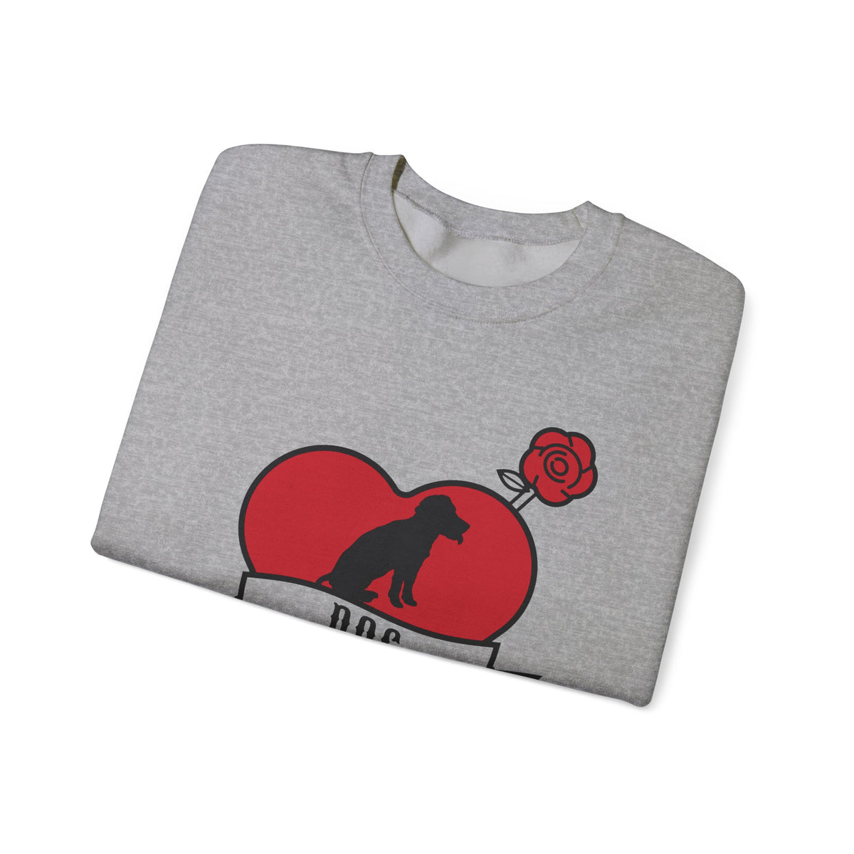 Dog Mom Tattoo Flash Crewneck Sweatshirt