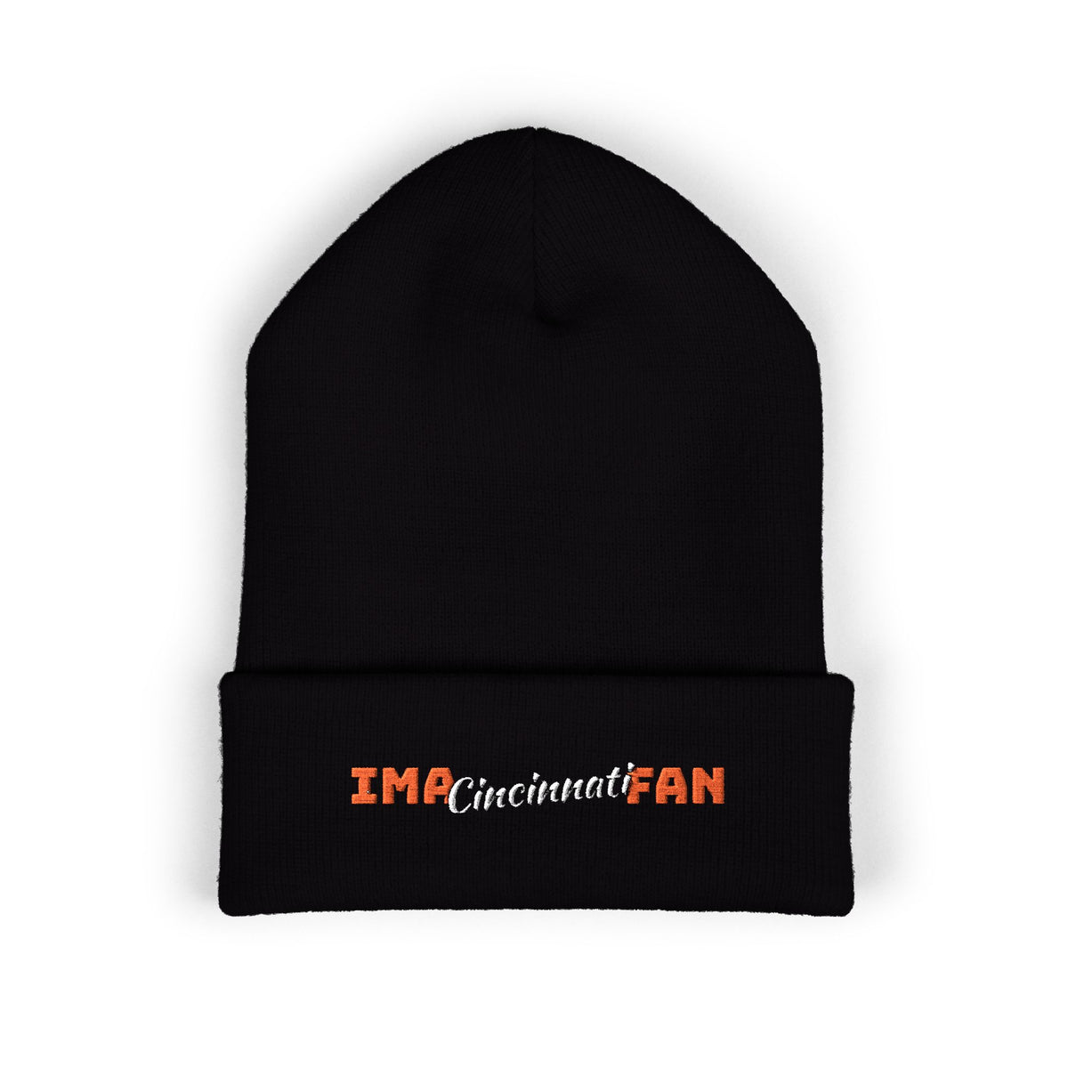 IMA Fan Cincinnati - Embroidered Cuffed Beanie