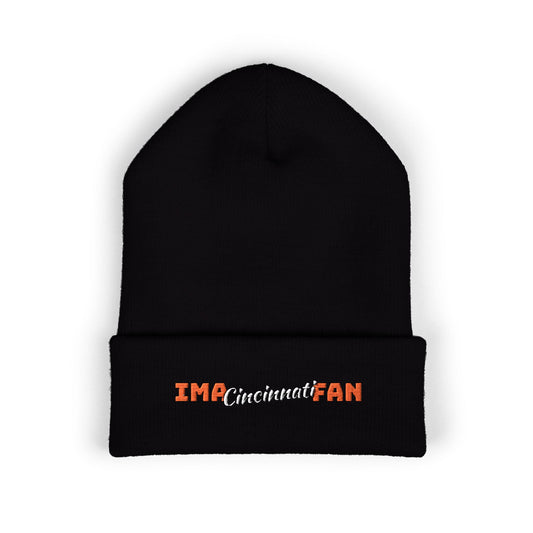 IMA Fan Cincinnati - Embroidered Cuffed Beanie