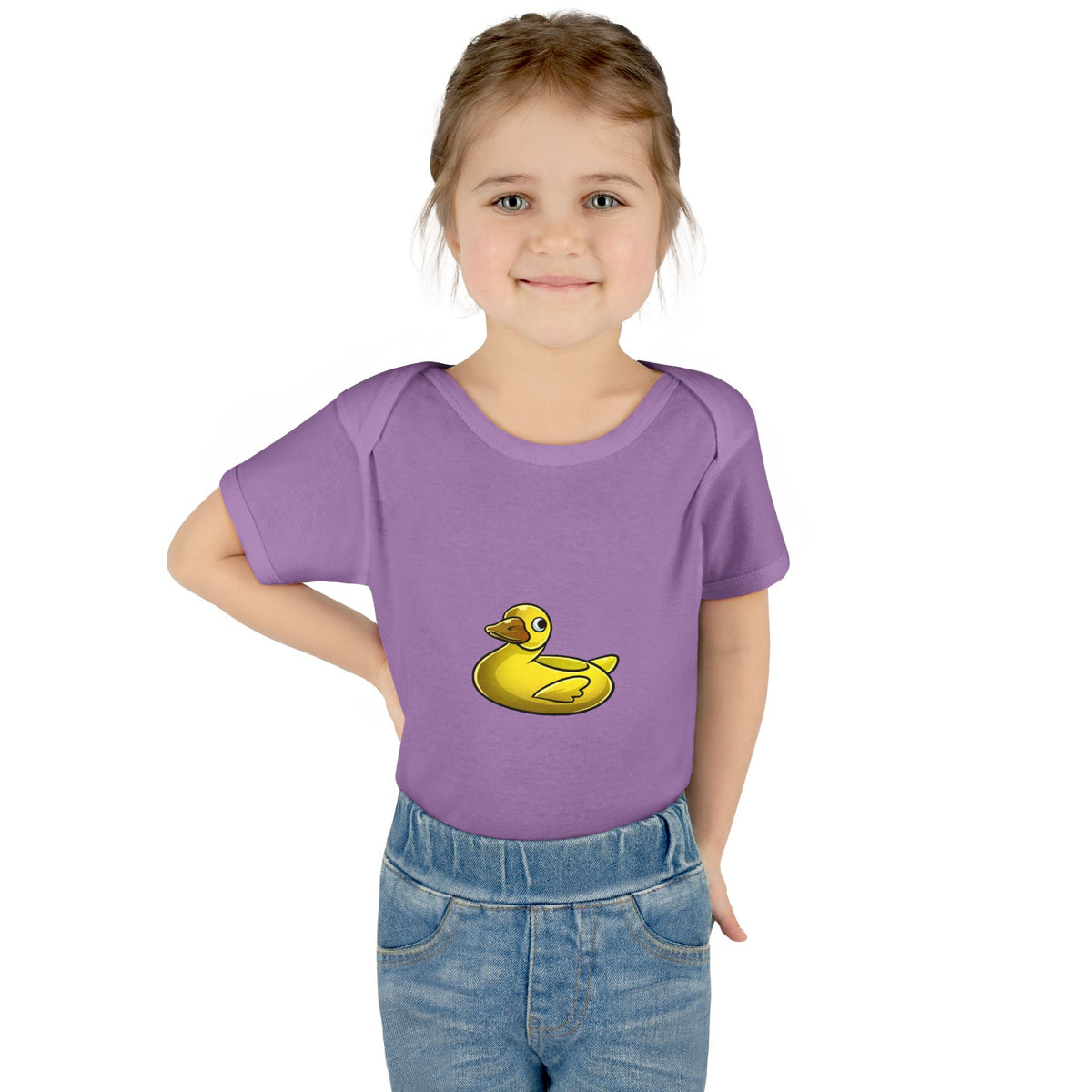Duck - Infant Baby Rib Bodysuit