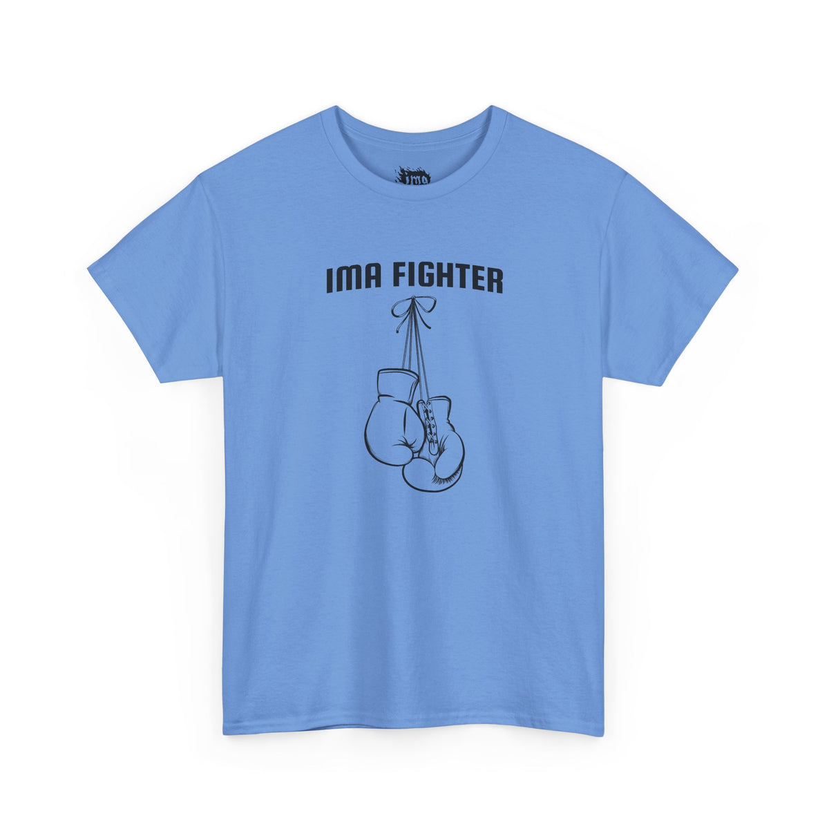 IMA Fighter – Periwinkle Stomach Cancer Awareness Gloves Tee