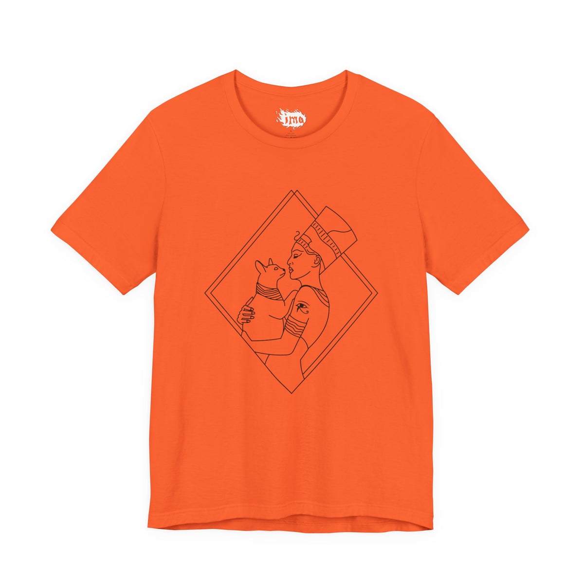 Egyptian Queen - blk - Unisex Jersey Short Sleeve Tee