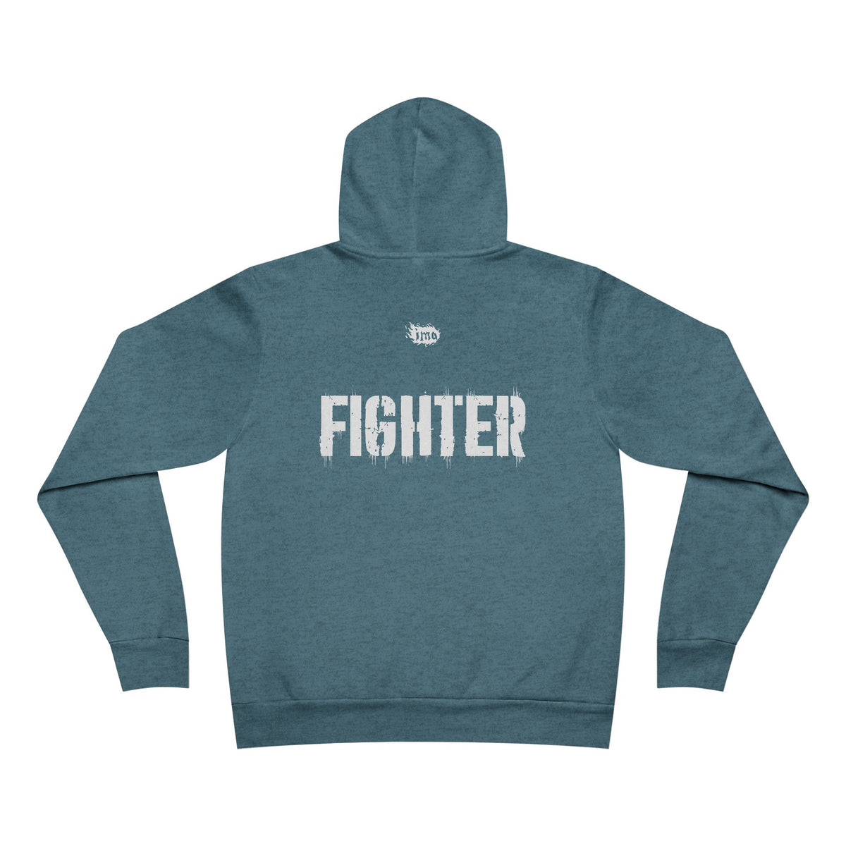 IMA Fighter – Teal Cervical Cancer Awareness Text Hoodie