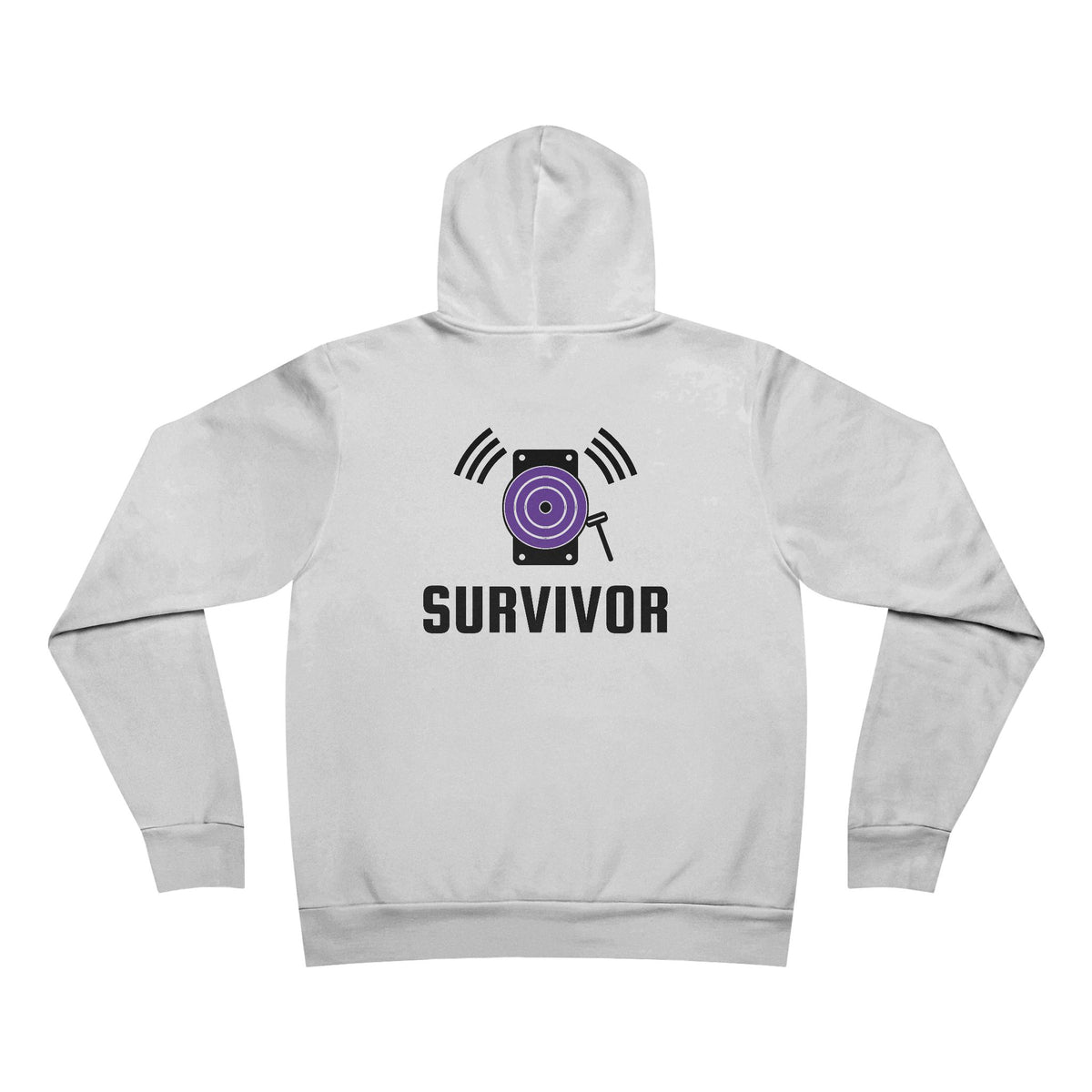 IMA Survivor – Rang the Bell – Pullover Hoodie – White