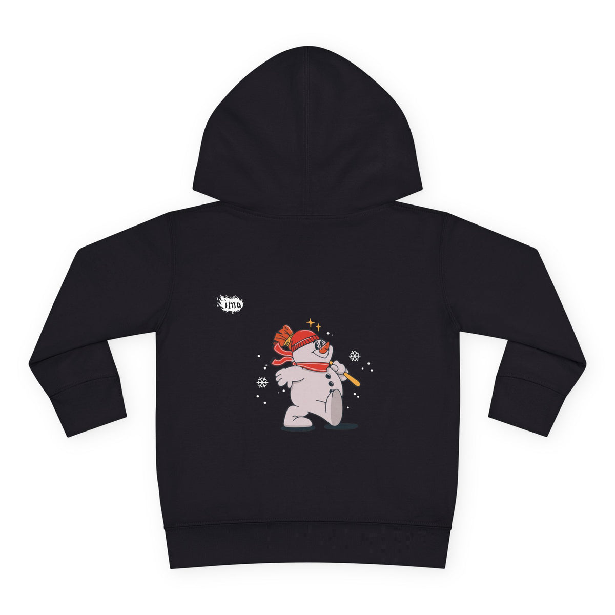 Snowman - Toddler Pullover Fleece Hoodie