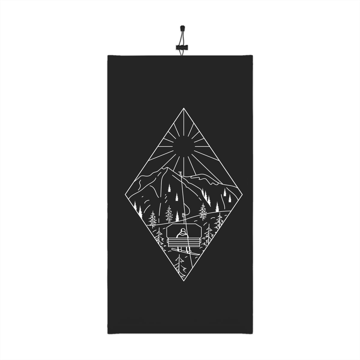 Chairlift - Winter Neck Gaiter With Drawstring