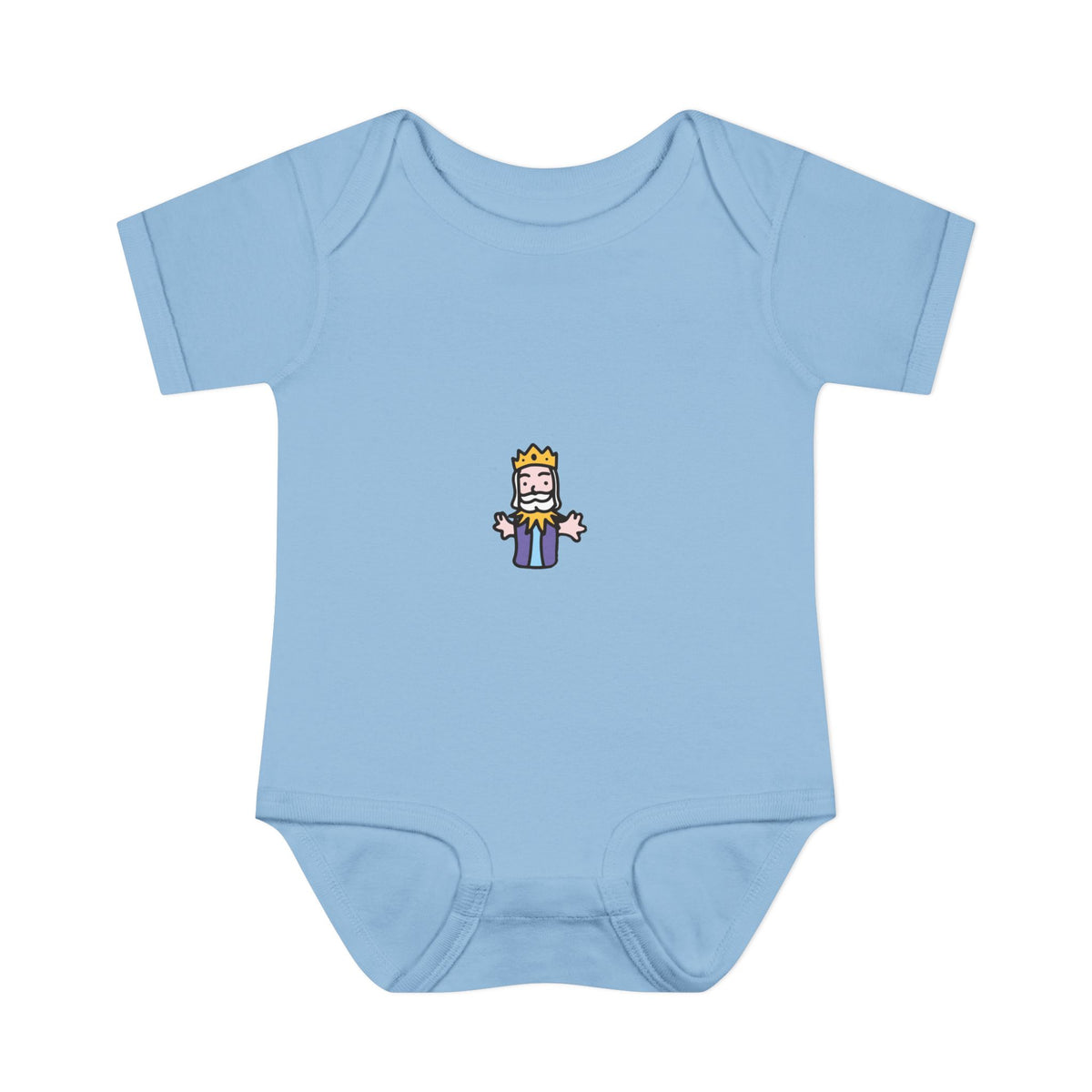 Little King - Infant Baby Rib Bodysuit