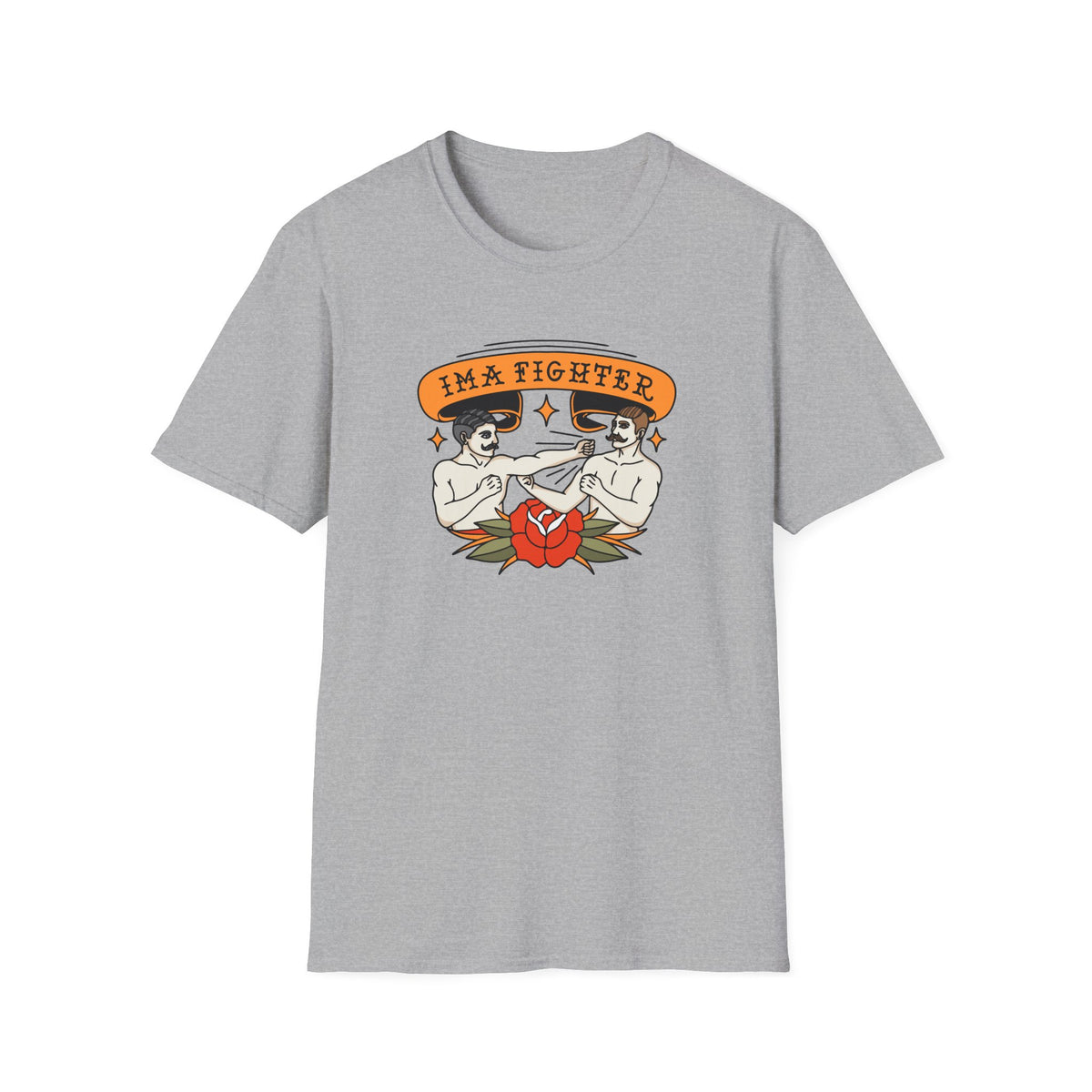 Fighter 2 - Unisex Softstyle T-Shirt