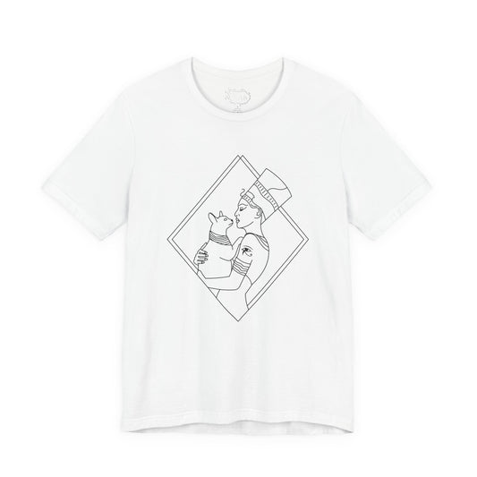 Egyptian Queen - blk - Unisex Jersey Short Sleeve Tee