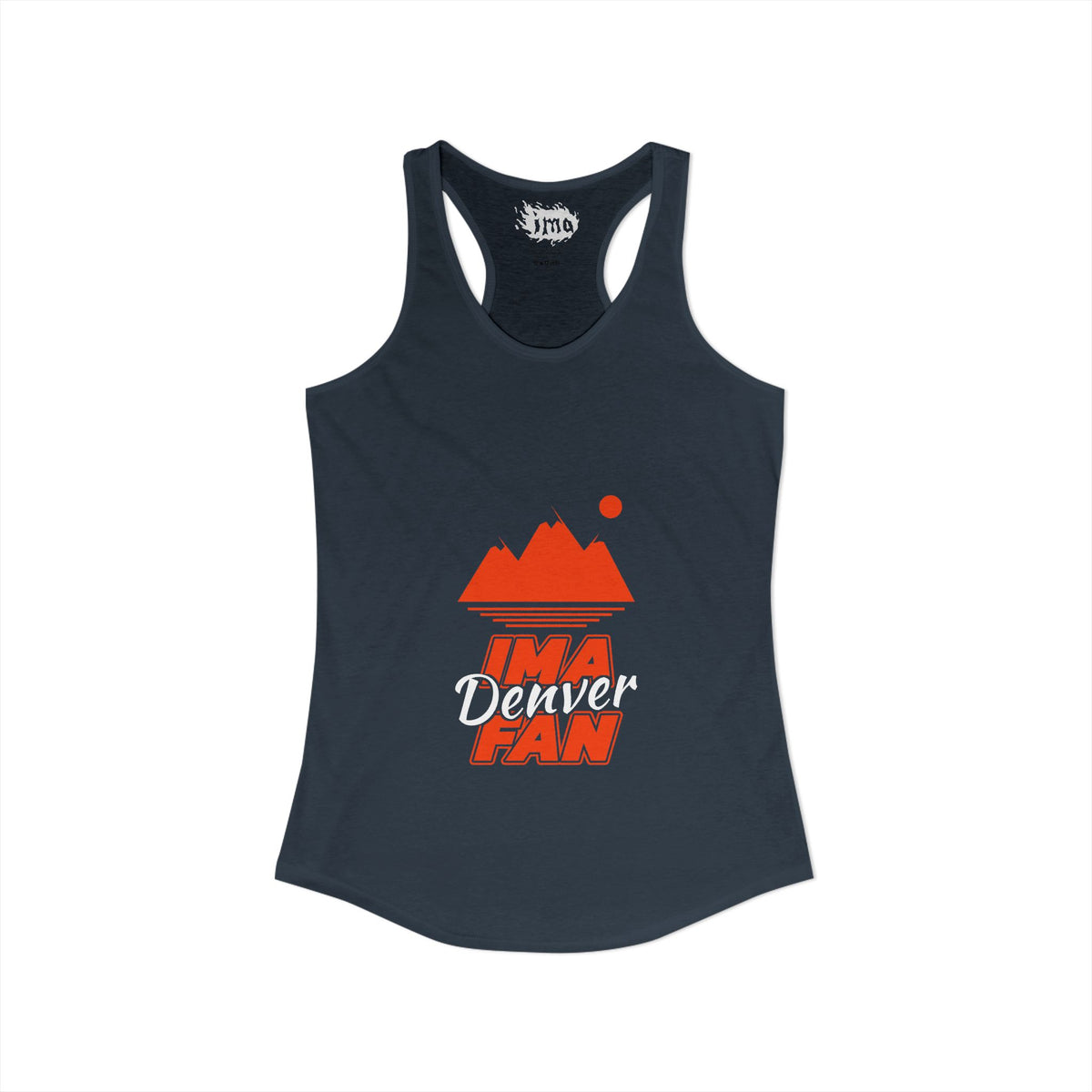IMA Fan Denver - Women's Racerback Tank