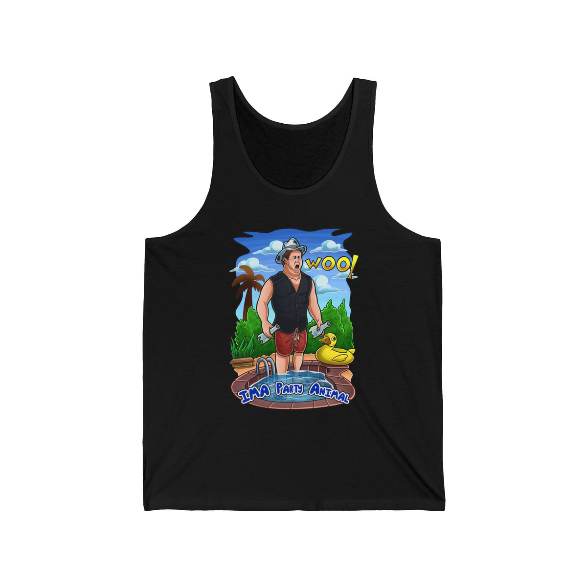 Party Animal - Unisex Jersey Tank
