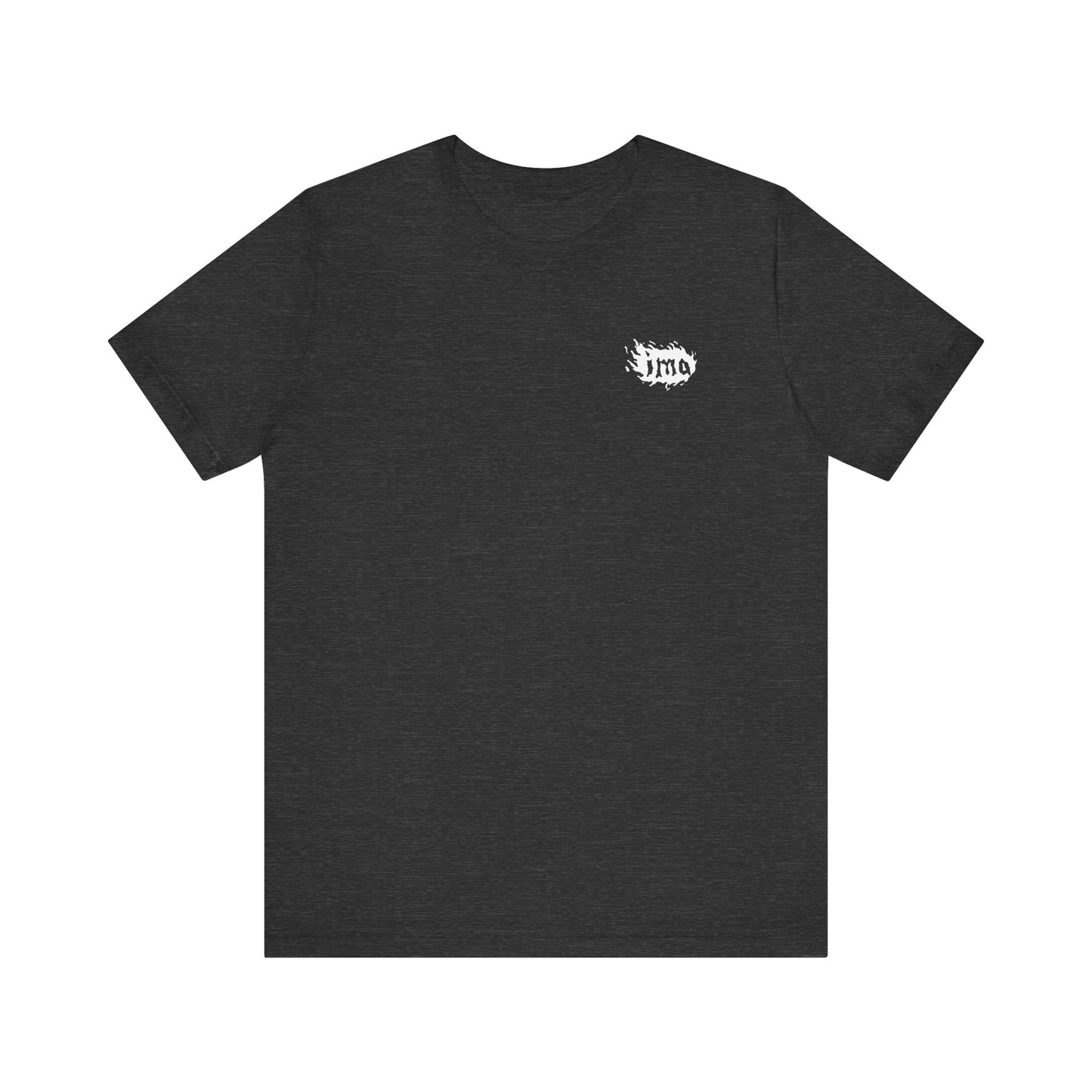 Logo - wht - Unisex Jersey Short Sleeve Tee