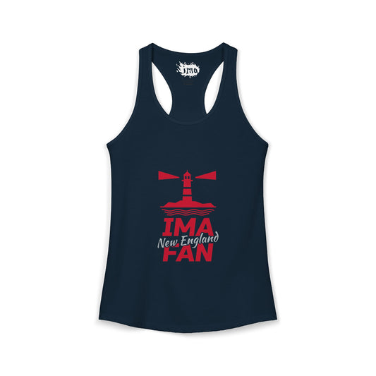 IMA Fan New England - Women's Racerback Tank