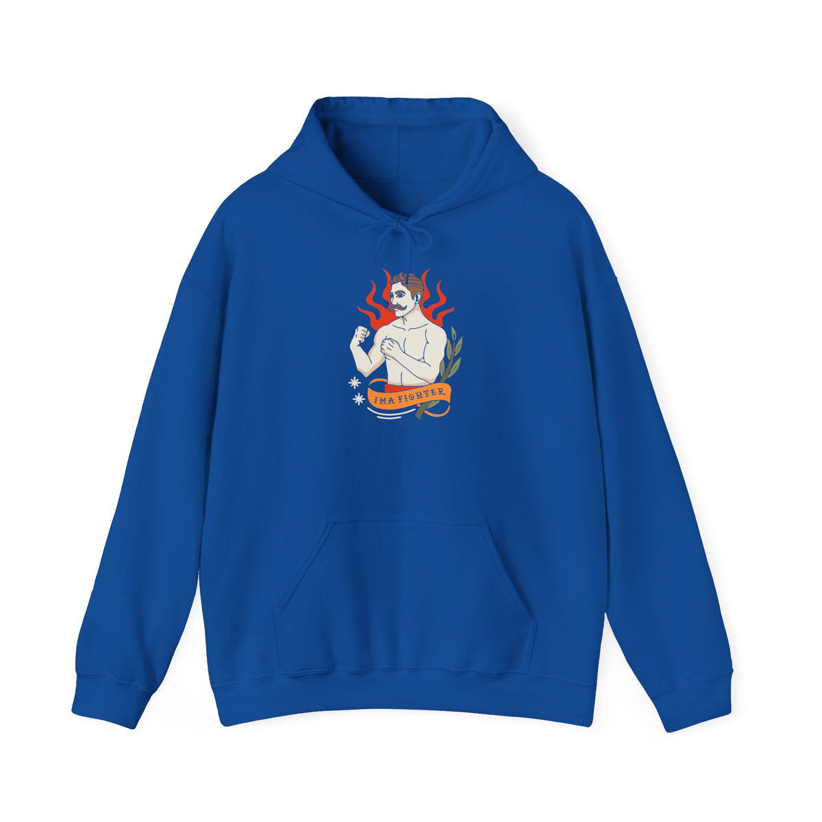 Fighter 1 - Unisex Heavy Blend™ Hooded Sweatshirt