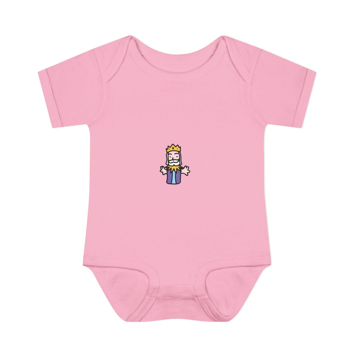 Little King - Infant Baby Rib Bodysuit