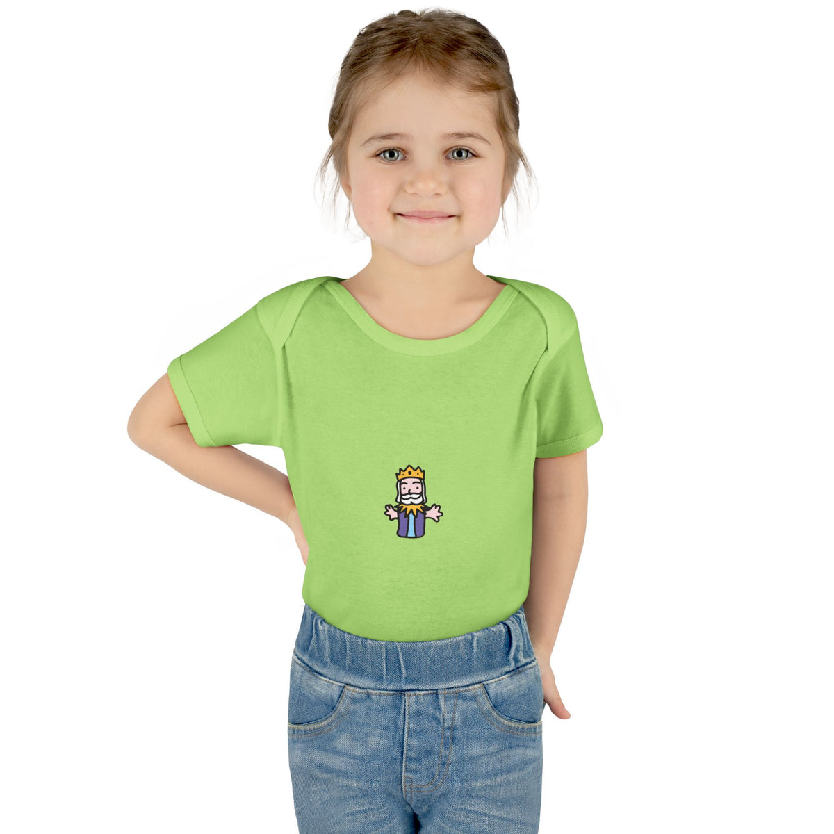 Little King - Infant Baby Rib Bodysuit