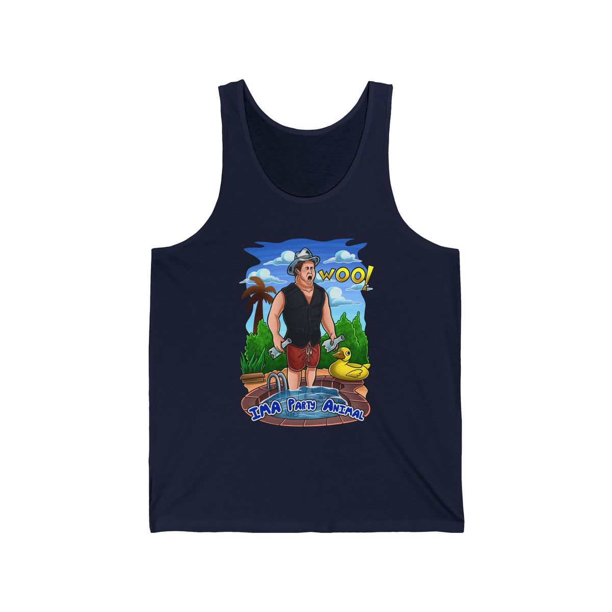 Party Animal - Unisex Jersey Tank