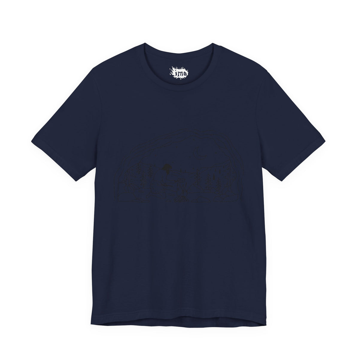 Caveman - blk - Unisex Jersey Short Sleeve Tee