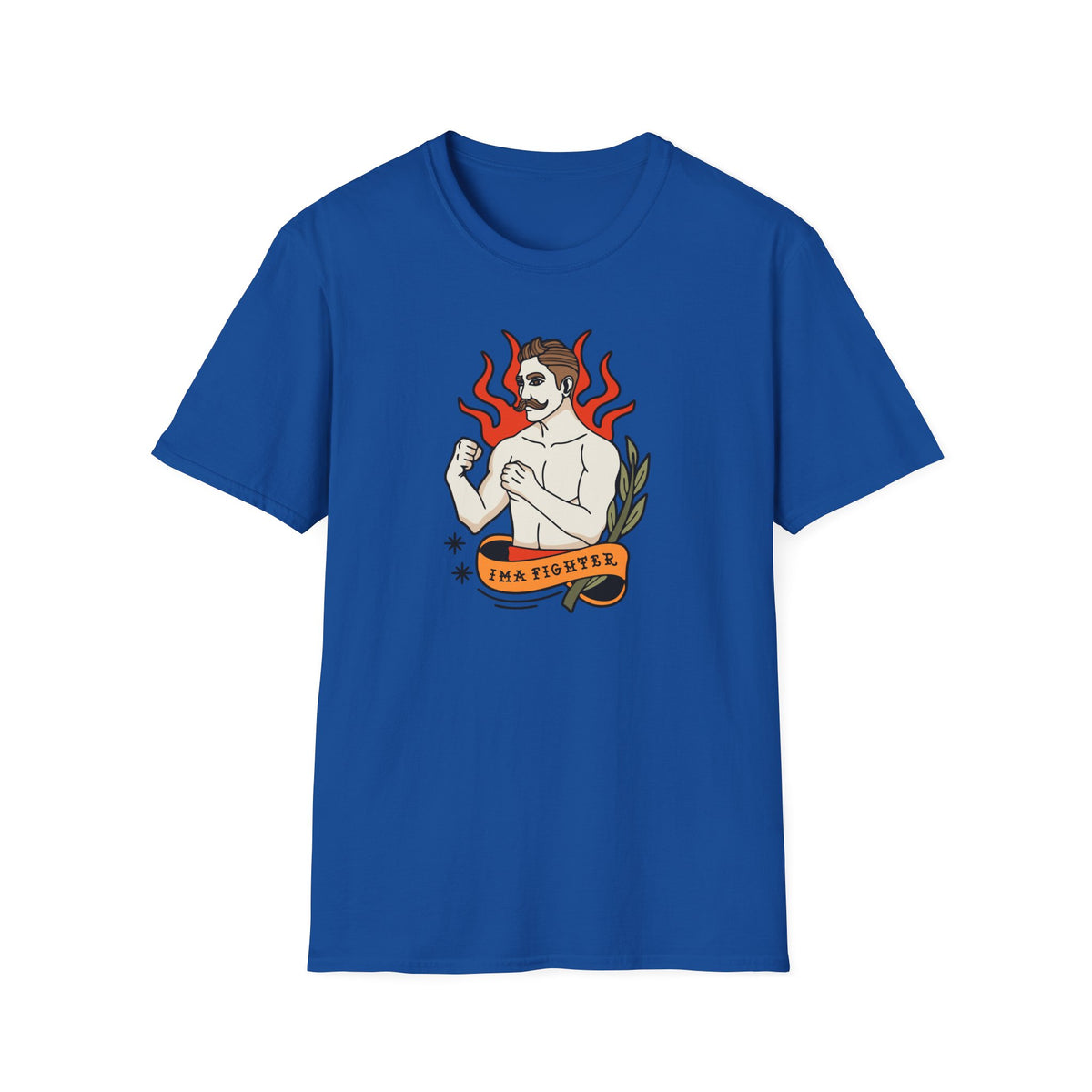 Fighter 1 - Unisex Softstyle T-Shirt