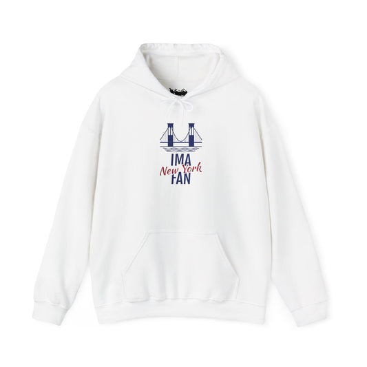 IMA Fan New York Bridge Alt - Unisex Heavy Blend™ Hooded Sweatshirt