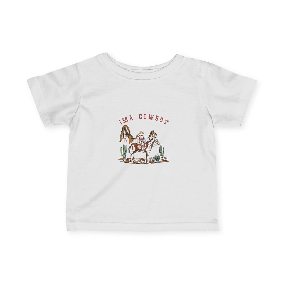 Cowboy - Infant Fine Jersey Tee