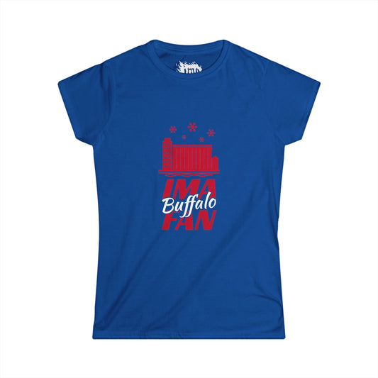 IMA Fan Buffalo - Women's Softstyle Tee