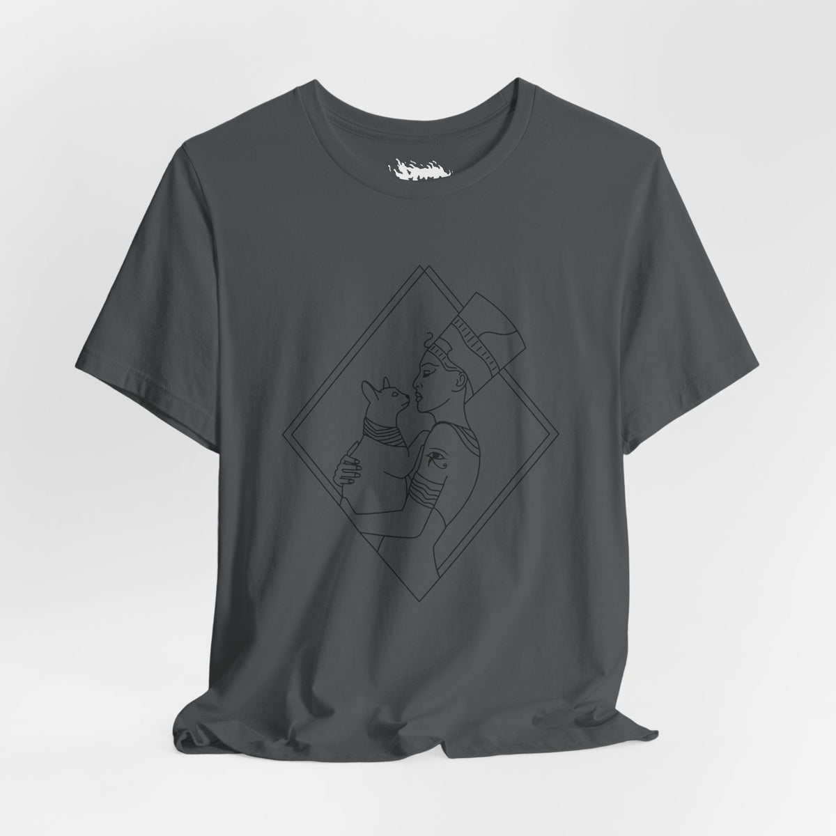 Egyptian Queen - blk - Unisex Jersey Short Sleeve Tee