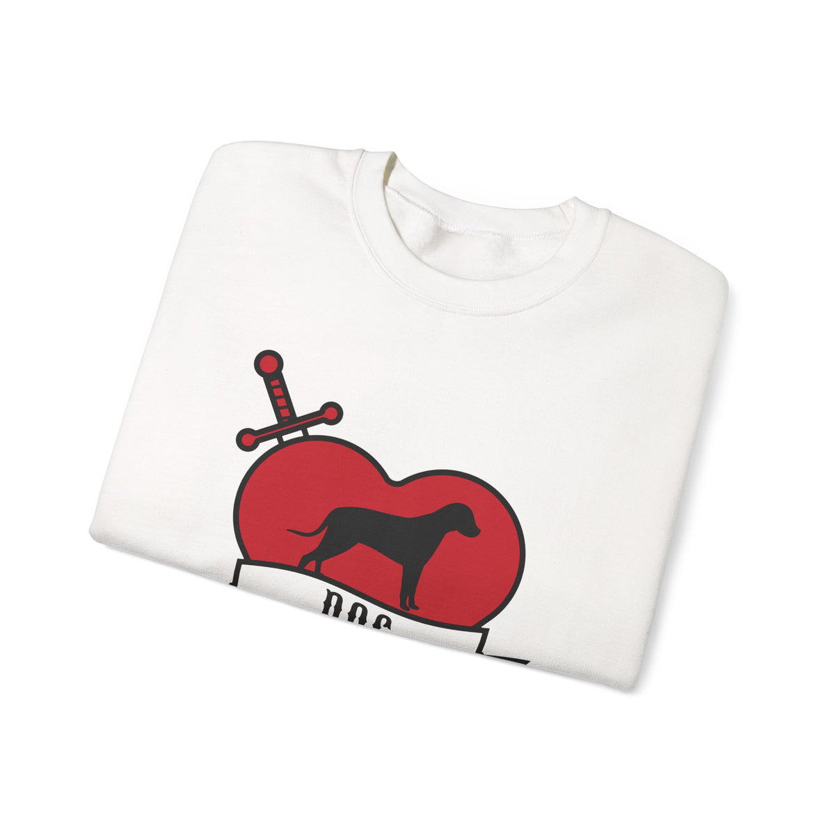 Dog Dad Tattoo Flash Crewneck Sweatshirt
