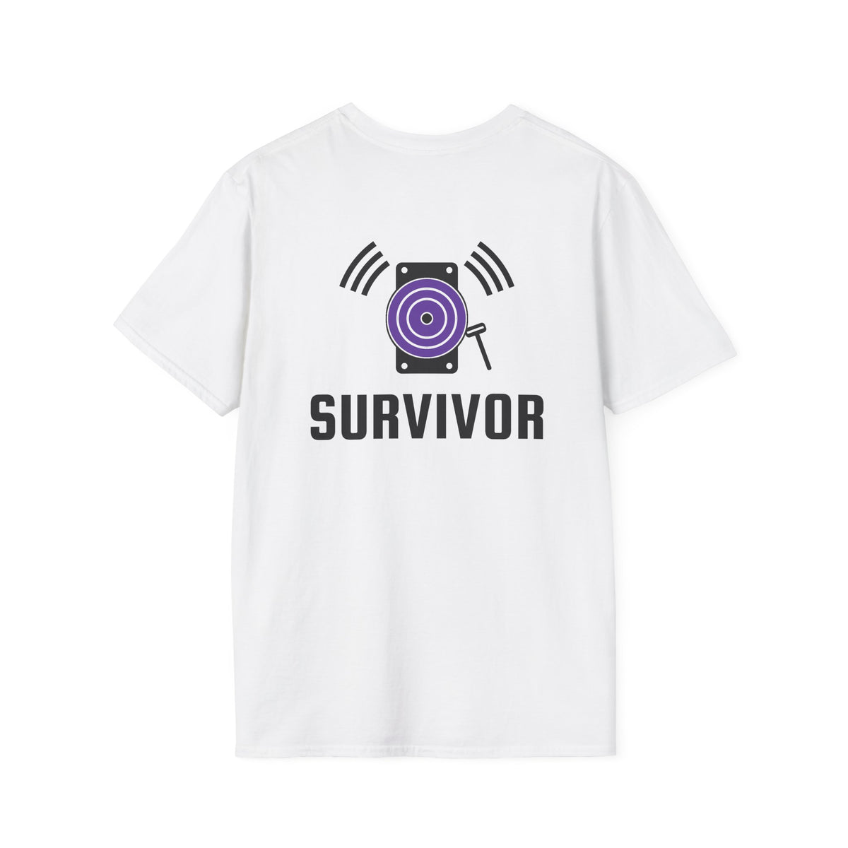 IMA Survivor – Rang the Bell – Unisex Tee – White