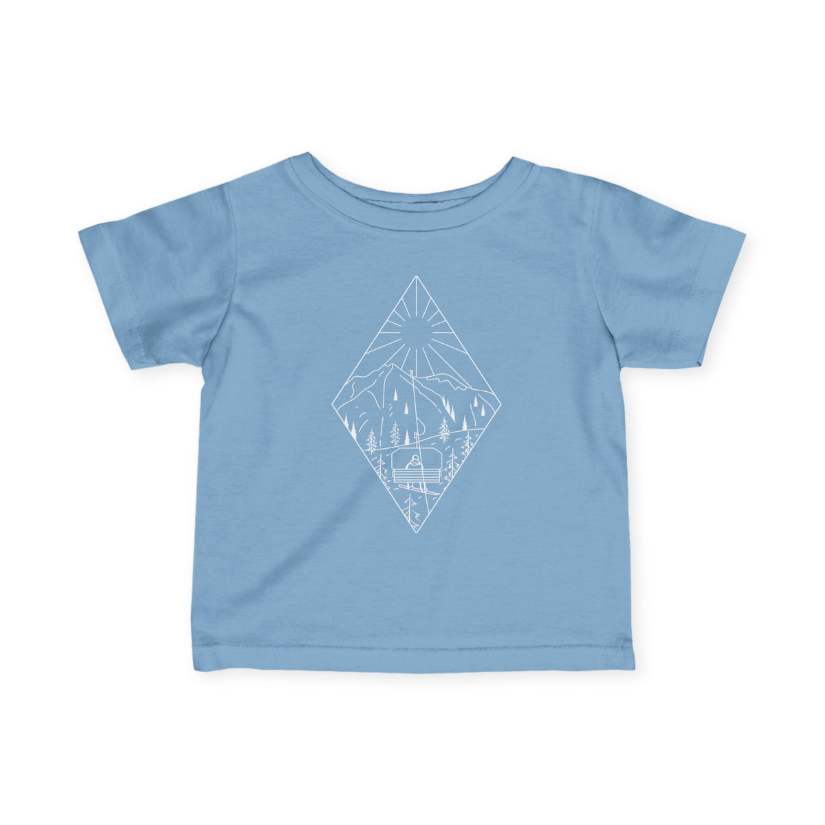 Chairlift - wht - Infant Fine Jersey Tee