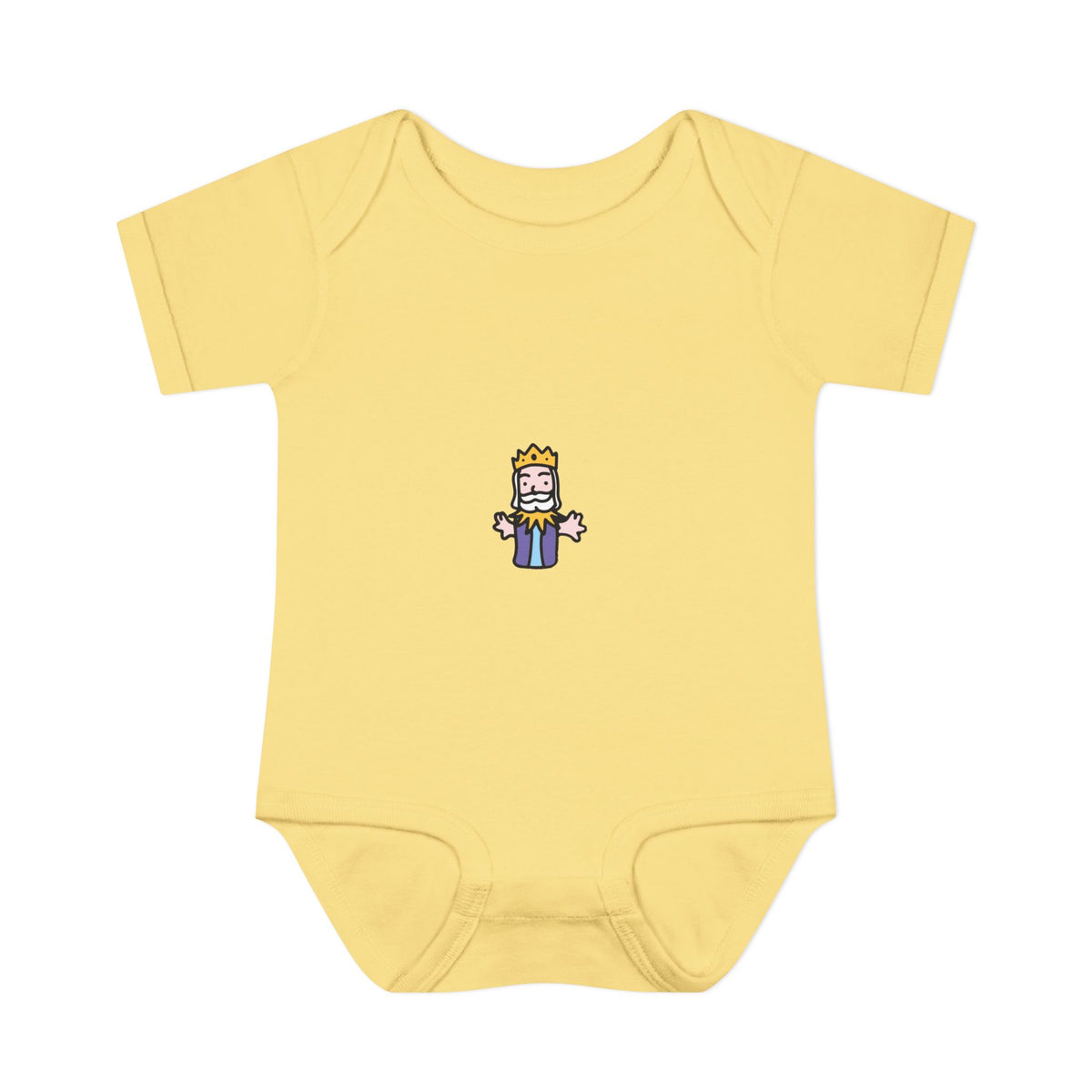Little King - Infant Baby Rib Bodysuit